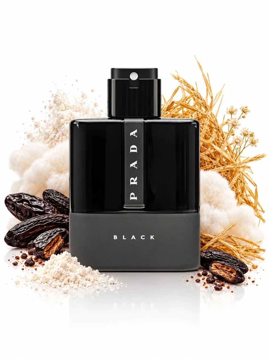 Prada Luna Rossa Black Eau de Parfum bottle