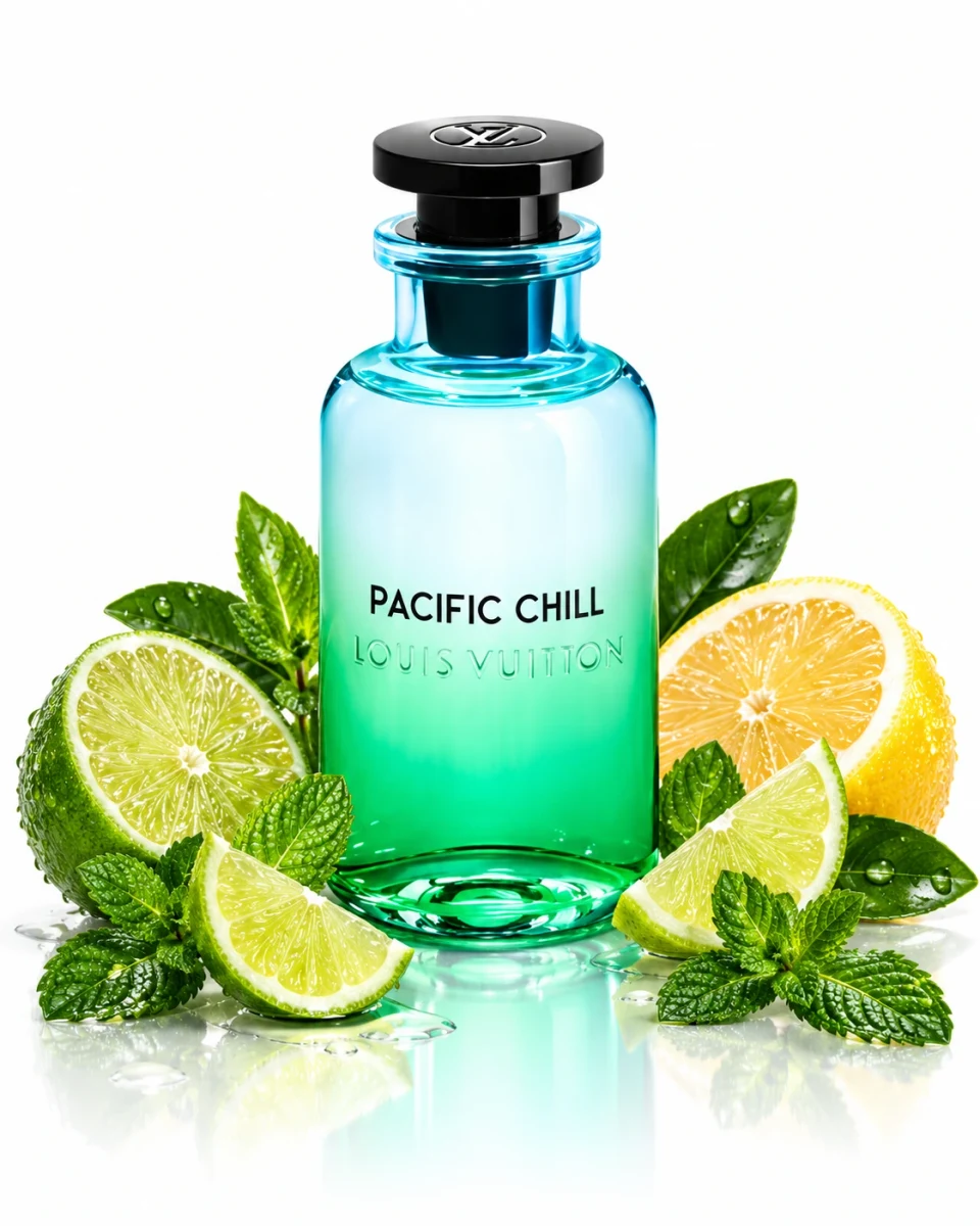 Louis Vuitton Pacific Chill Eau de Parfum bottle